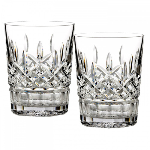 Lismore Double Old Fashioned Pair by Waterford