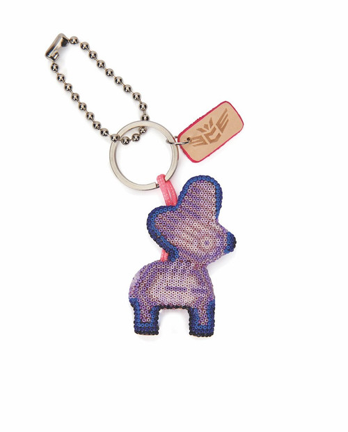 Donkito Lila Charm & Keychain by Consuela