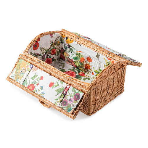 Picnic Basket with Field of Flowers Lining by Juliska