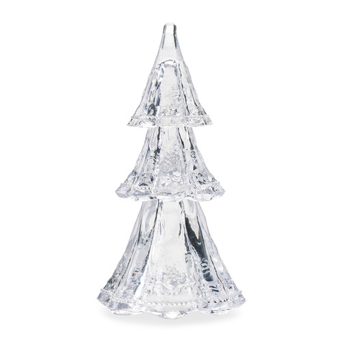 Berry & Thread 9" Small Tower Set of 3 Stackable Clear Trees by Juliska