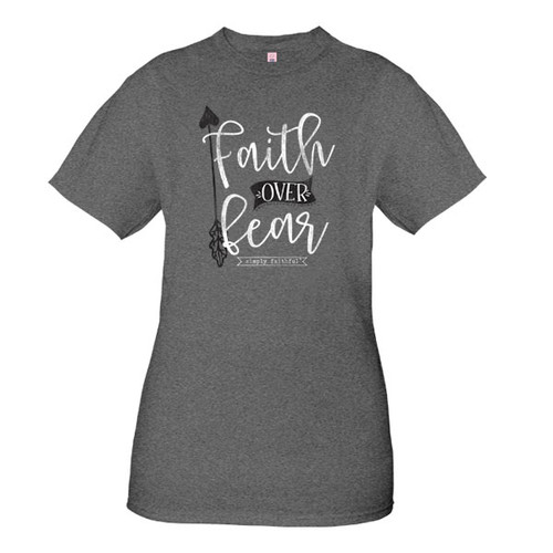 Small Faith Over Fear Simply Faithful Short Sleeve Tee by Simply Southern