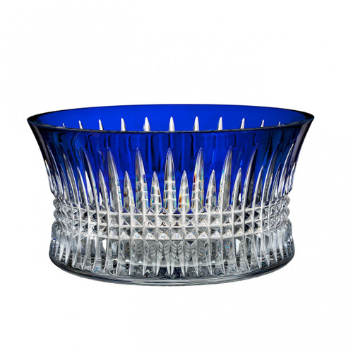 Lismore Diamond 10" Cobalt Bowl by Waterford