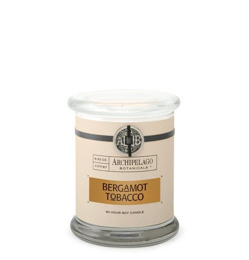 Bergamot Tobacco 8.6 oz. Glass Jar Candle by Archipelago