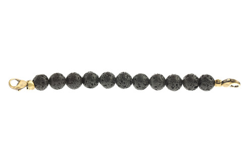 Lava Rock Beaded Link - Lenny & Eva