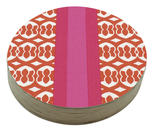 Margot 4-Inch Coasters (Pack of 12) by Mariposa
