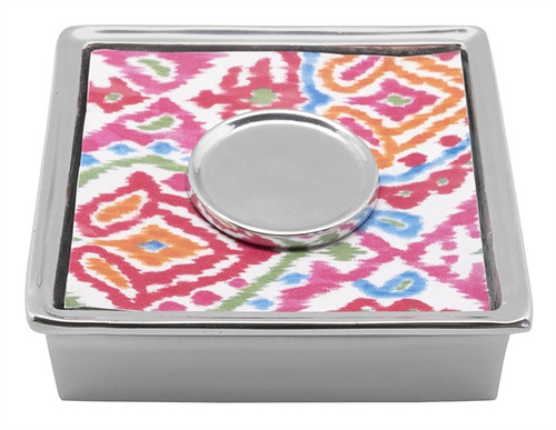 Java Ikat Signature Weight and Napkin Box by Mariposa