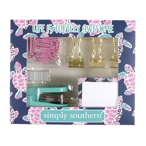 Life is Turtley Awesome Ivy Turtle Stationery Set by Simply Southern