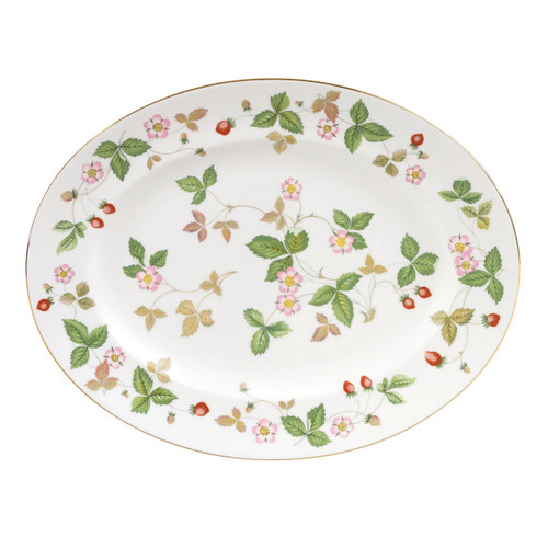 Wild Strawberry Oval Platter by Wedgwood