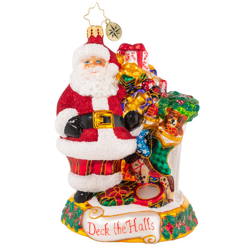 Masterpiece By The Mantle Ornament by Christopher Radko -