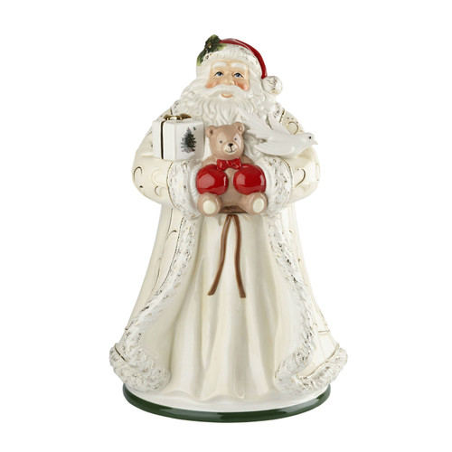 Christmas Tree Figural Medium Santa Cookie Jar by Spode