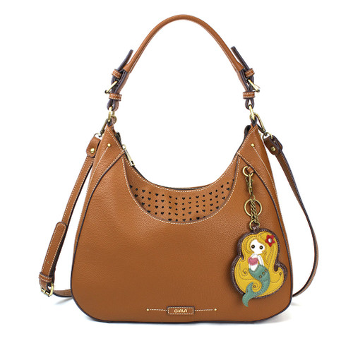 Brown Mermaid Sweet Hobo Tote by Chala