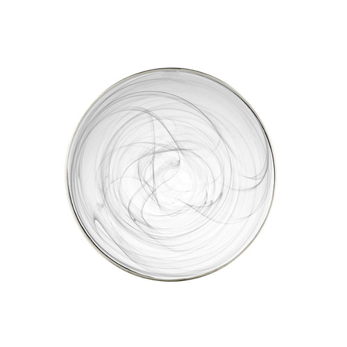 Volterra Platinum Round Platter - Arte Italica