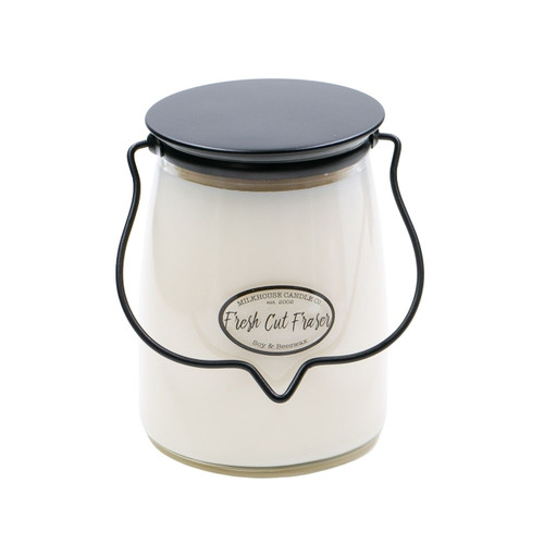 Fresh Cut Fraser 2-Pack 22 oz. Butter Jar Candles by Milkhouse Candle Creamery