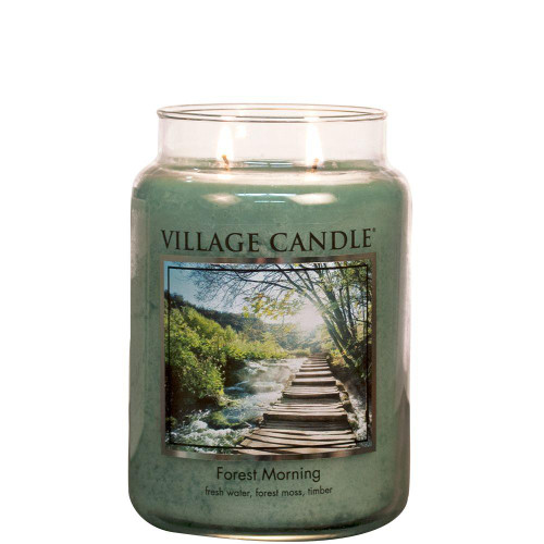 Forest Morning 26 oz. Premium Round by Village Candles