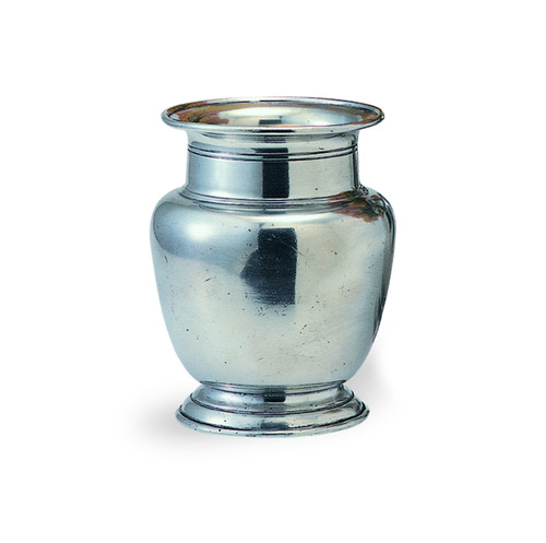 Small Rimmed Vase by Match Pewter