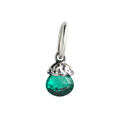 Tiny Light Birthstone Charm - May by Waxing Poetic