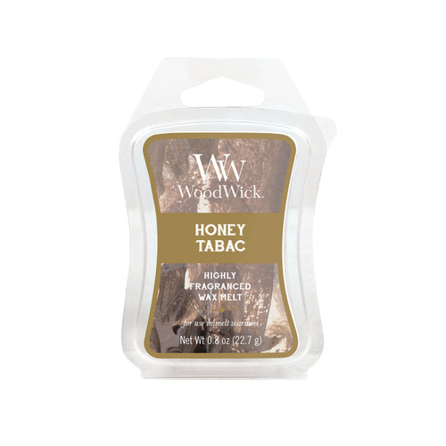 WoodWick Candles  Honey Tabac Artisan Mini Wax Melt