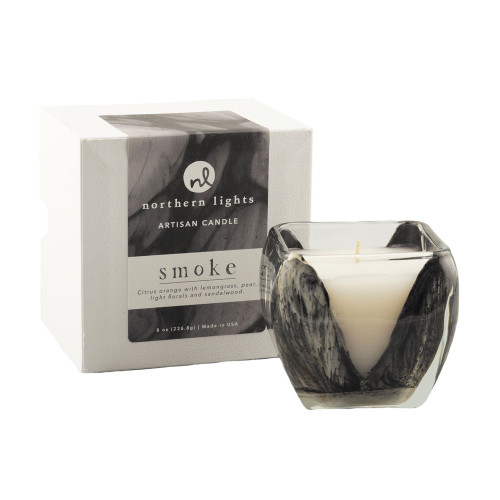 Smoke 8 oz. Cascade Candle by Northern Lights