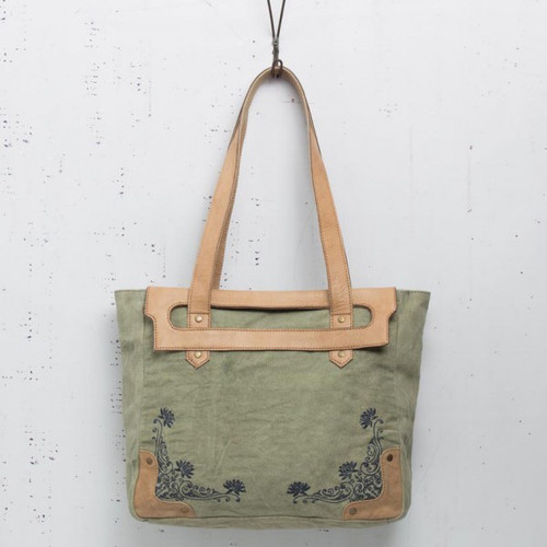 Blooming Fields Tote by Mona B