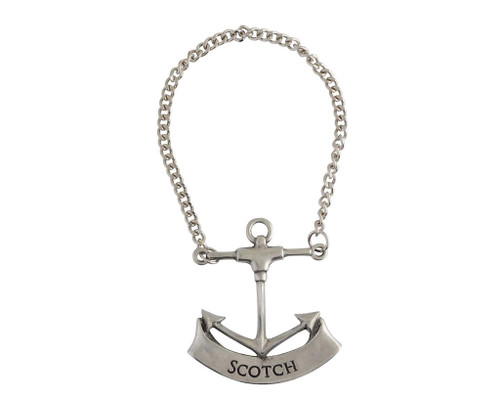 Anchor Scotch Pewter Decanter Tags by Vagabond House