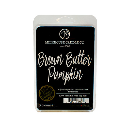 Brown Butter Pumpkin 5.5 oz. Fragrance Melt by Milkhouse Candle Creamery