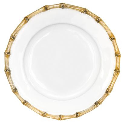 Classic Bamboo Side/Cocktail Plate by Juliska
