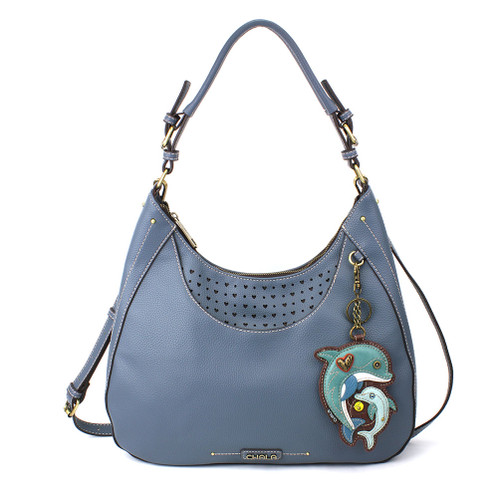 Blue Dolphin Sweet Hobo Tote by Chala