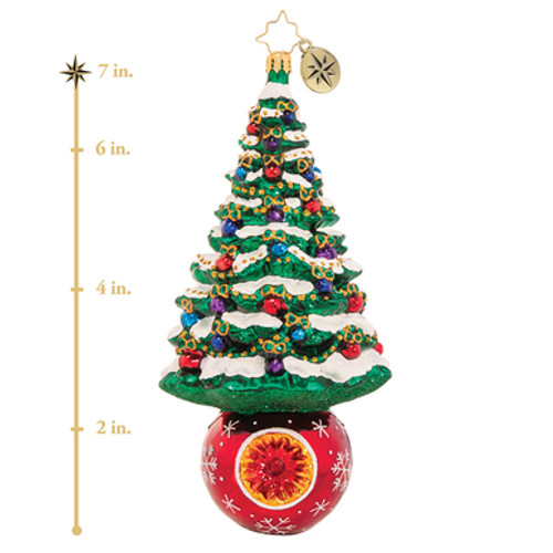 A Beautifully Balanced Tree Ornament by Christopher Radko
