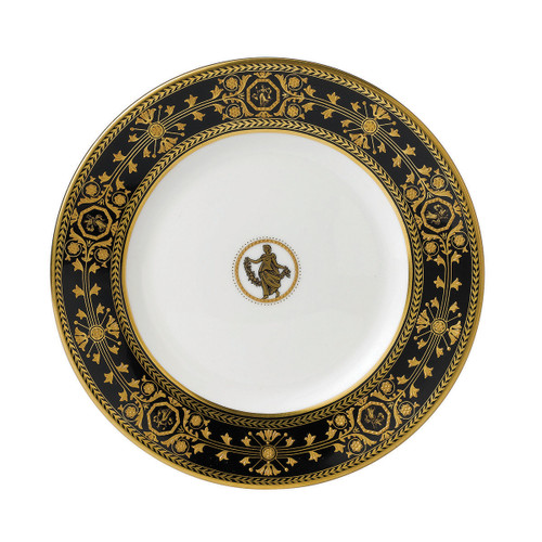 Astbury Black Bread & Butter Plate by Wedgwood & Bentley