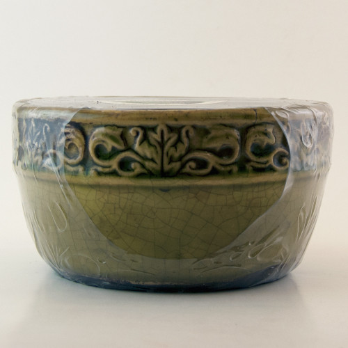 Citrus & Sage Swan Creek Vintage Bowl (Color: Green)