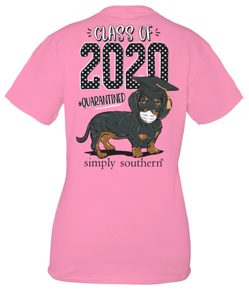 XXL Class of 2020 Flamingo Short Sleeve Tee by Simply Southern