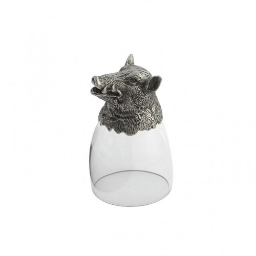 Animale Boar Liqueur Glass - Arte Italica