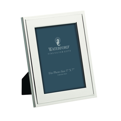 Classic Silver 5 x 7 Frame by Waterford