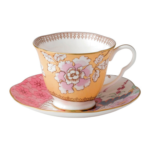 Butterfly Bloom Floral  Bouquet Teacup & Saucer by Wedgwood