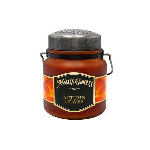 Autumn Leaves Amber 16 oz. McCall's Classic Jar Candle