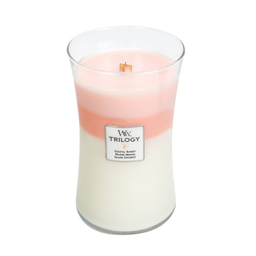 WoodWick Hourglass Trilogy Candle Forest Retreat - Scented Candle