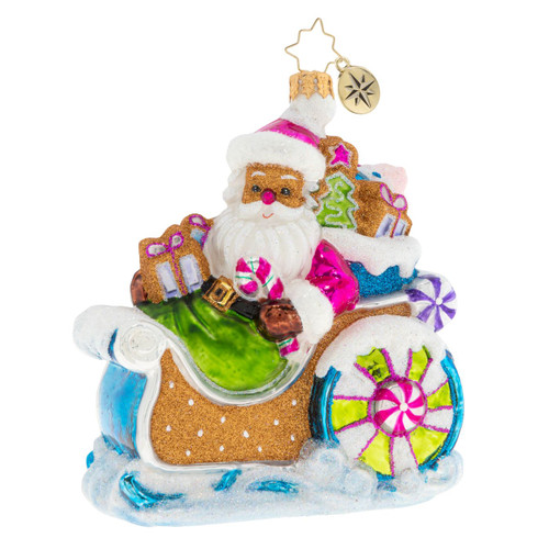 Confectionery Claus Ornament by Christopher Radko