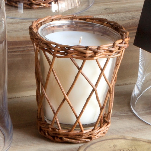 Dried Rose Willow Candle by Park Hill Collection