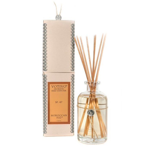 Moroccan Fig Aromatic Reed Diffuser Votivo Candle