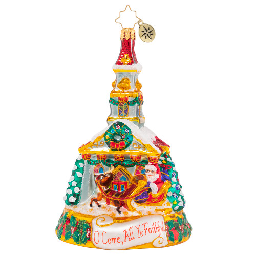 Worshippers Welcome Ornament by Christopher Radko -