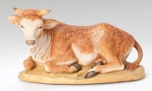 27" Seated Ox Nativity Figure - Fontanini