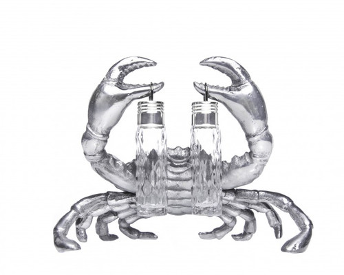 PRE-ORDER - Available Late May - Crab Hanging Salt & Pepper Set by Arthur Court