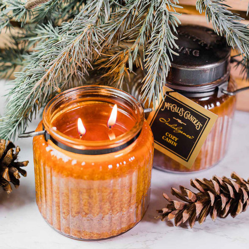 Cozy Cabin 18 oz. McCall's Indulgence Jar Candle