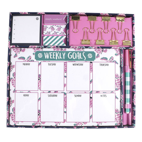 Ivy Turtle Weekly Planner Set by Simply Southern