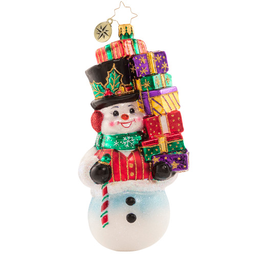 Savvy Shopper Ornament by Christopher Radko -