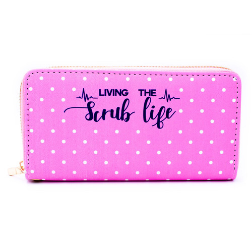 Living The Scrub Life Wallet by Simply Southern