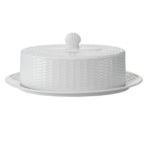 Nantucket Basket Covered Butter Dish by Wedgwood