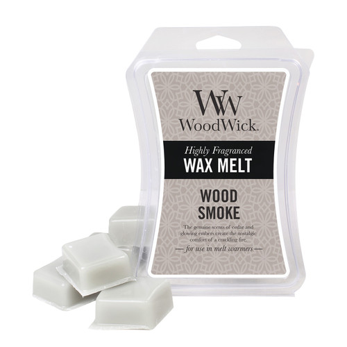 WoodWick Candles Wood Smoke 3 oz. Hourglass Wax Melt