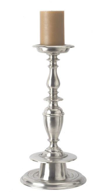 Gigante Pillar Candlestick by Match Pewter