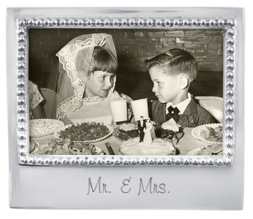 Mr. & Mrs. 4 x 6 Statement Frame by Mariposa